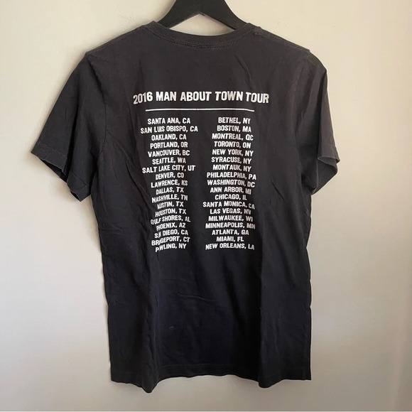 Mayer Hawthorne Man About Town 2016 Tour black t-shirt size medium - Picture 3 of 3